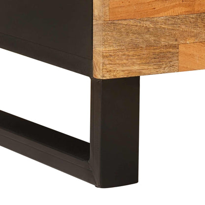 Mobile TV Marrone 105 x 33 x 46 cm Legno di mango massello | homemem39