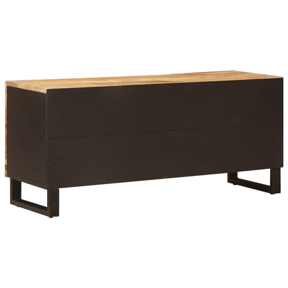 Mobile TV Marrone 105 x 33 x 46 cm Legno di mango massello | homemem39
