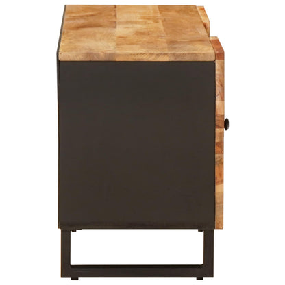 Mobile TV Marrone 105 x 33 x 46 cm Legno di mango massello | homemem39