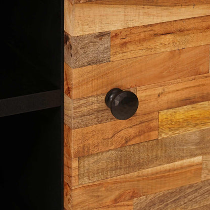 Mobile TV Marrone 80 x 33 x 46 cm Legno di mango massello | homemem39