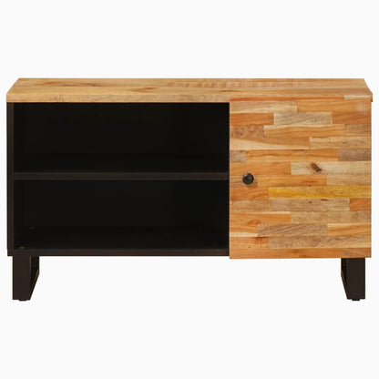Mobile TV Marrone 80 x 33 x 46 cm Legno di mango massello
