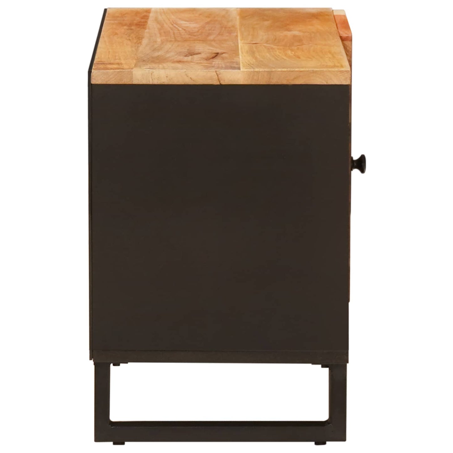 Mobile TV Marrone 80 x 33 x 46 cm Legno di mango massello | homemem39