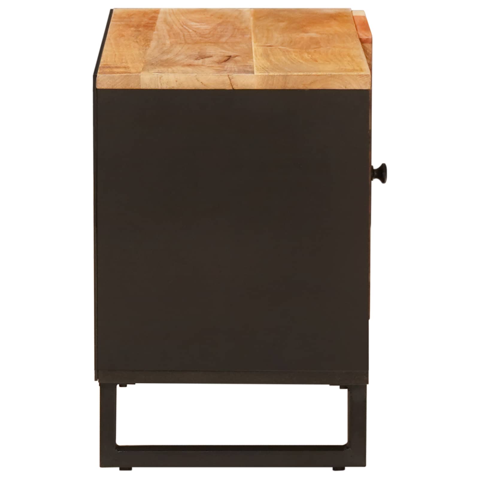 Mobile TV Marrone 80 x 33 x 46 cm Legno di mango massello | homemem39