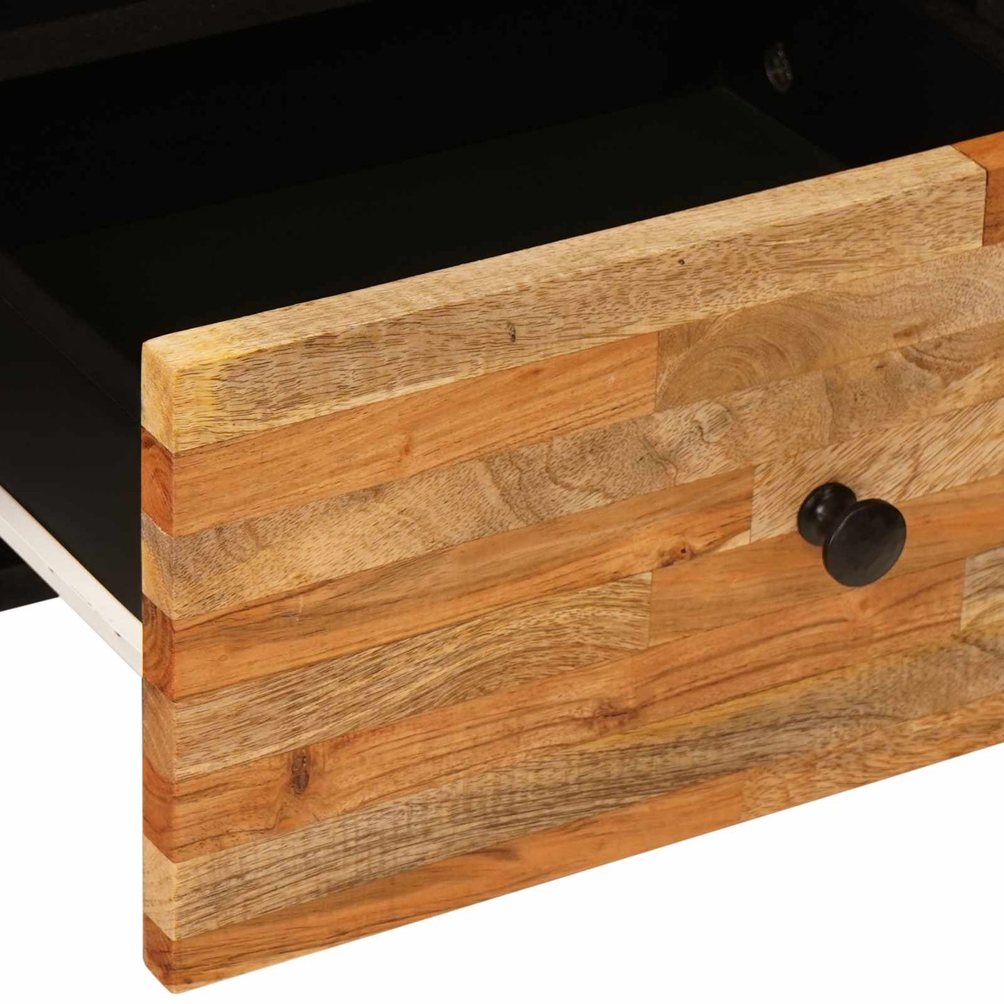 Mobile TV Marrone 100 x 33 x 46 cm Legno di mango massello | homemem39