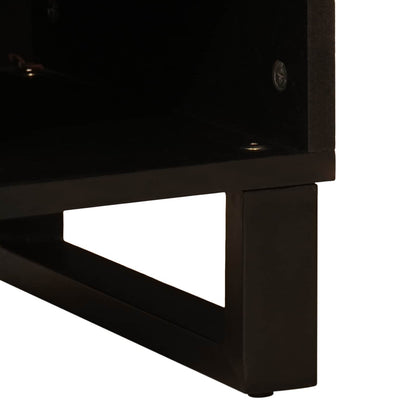 Mobile TV Marrone 100 x 33 x 46 cm Legno di mango massello | homemem39