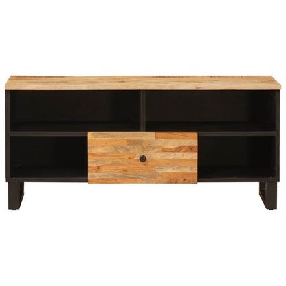 Mobile TV Marrone 100 x 33 x 46 cm Legno di mango massello | homemem39
