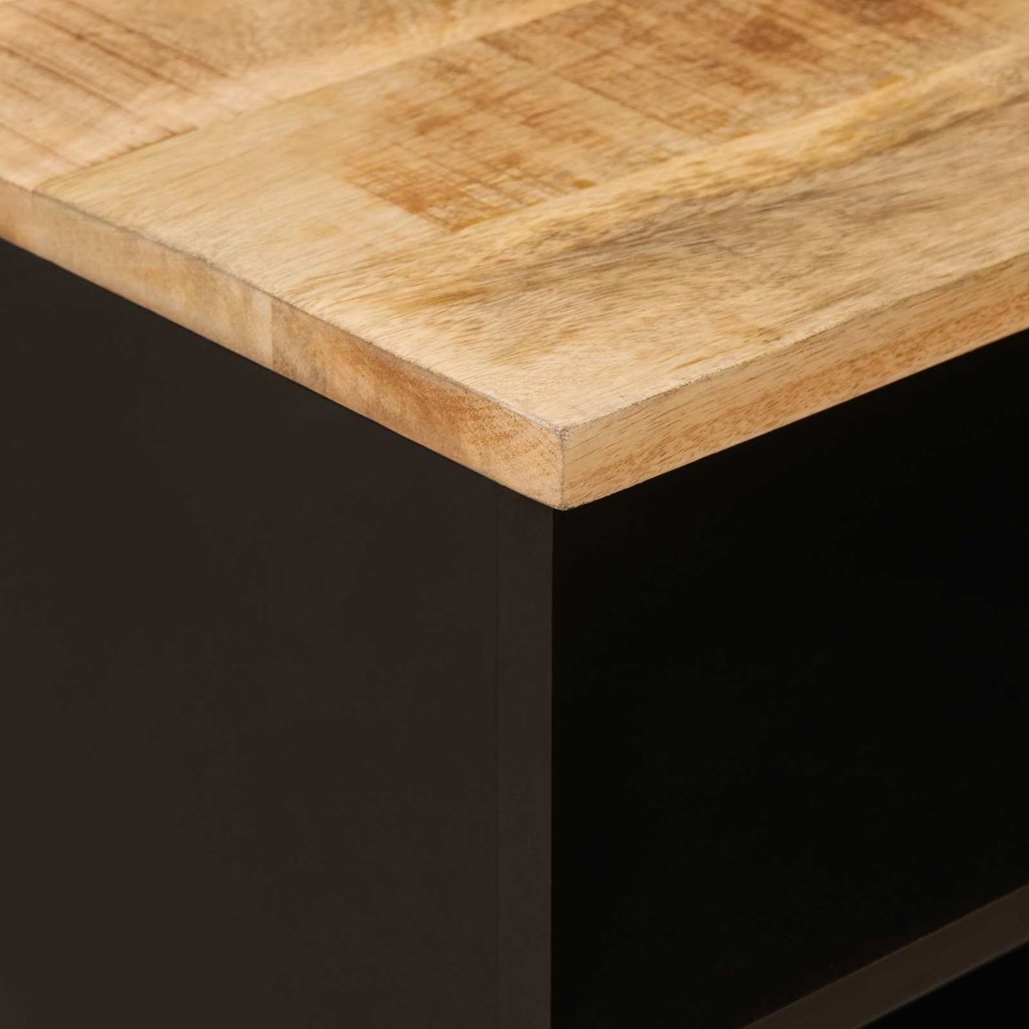 Mobile TV Marrone 80 x 33 x 46 cm Legno di mango massello