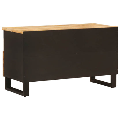 Mobile TV Marrone 80 x 33 x 46 cm Legno di mango massello | homemem39