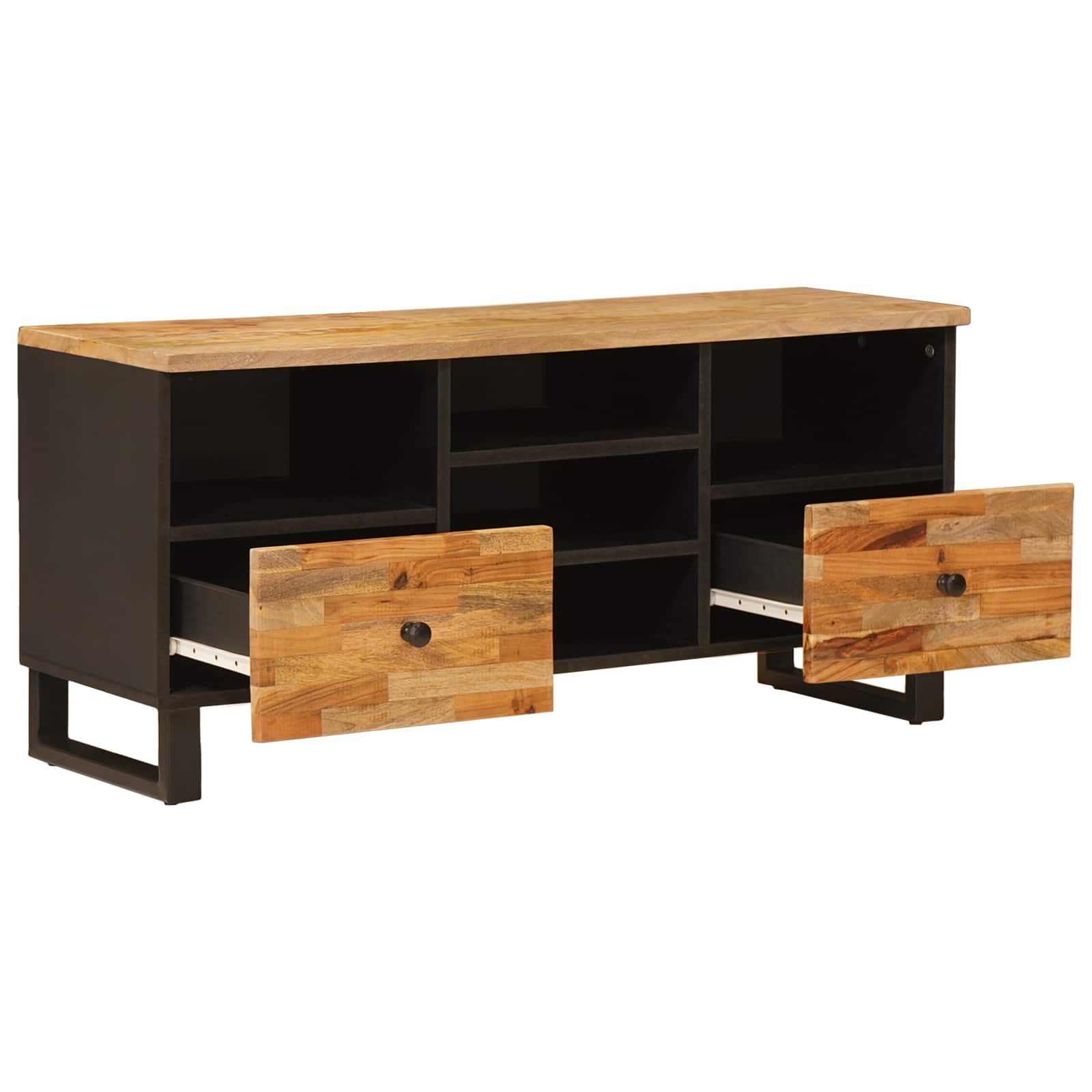 Mobile TV con cassetto Corona Marrone 100 x 33 x 46 cm | homemem39