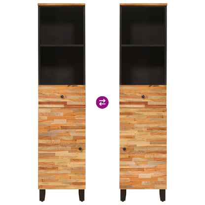 Mobile da Bagno con porta Rovere artigianale 38 x 33 x 160 cm