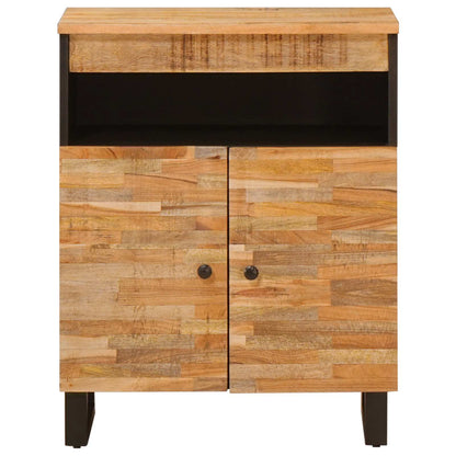 Mobile laterale Marrone 60 x 33 x 75 cm Legno di mango massello | homemem39