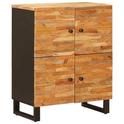 Mobile laterale Marrone 60 x 33 x 75 cm Legno di mango massello | homemem39