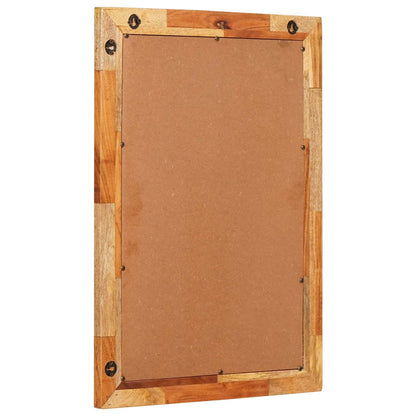 Specchio da bagno Rovere artigianale 50 x 70 x 2,5 cm