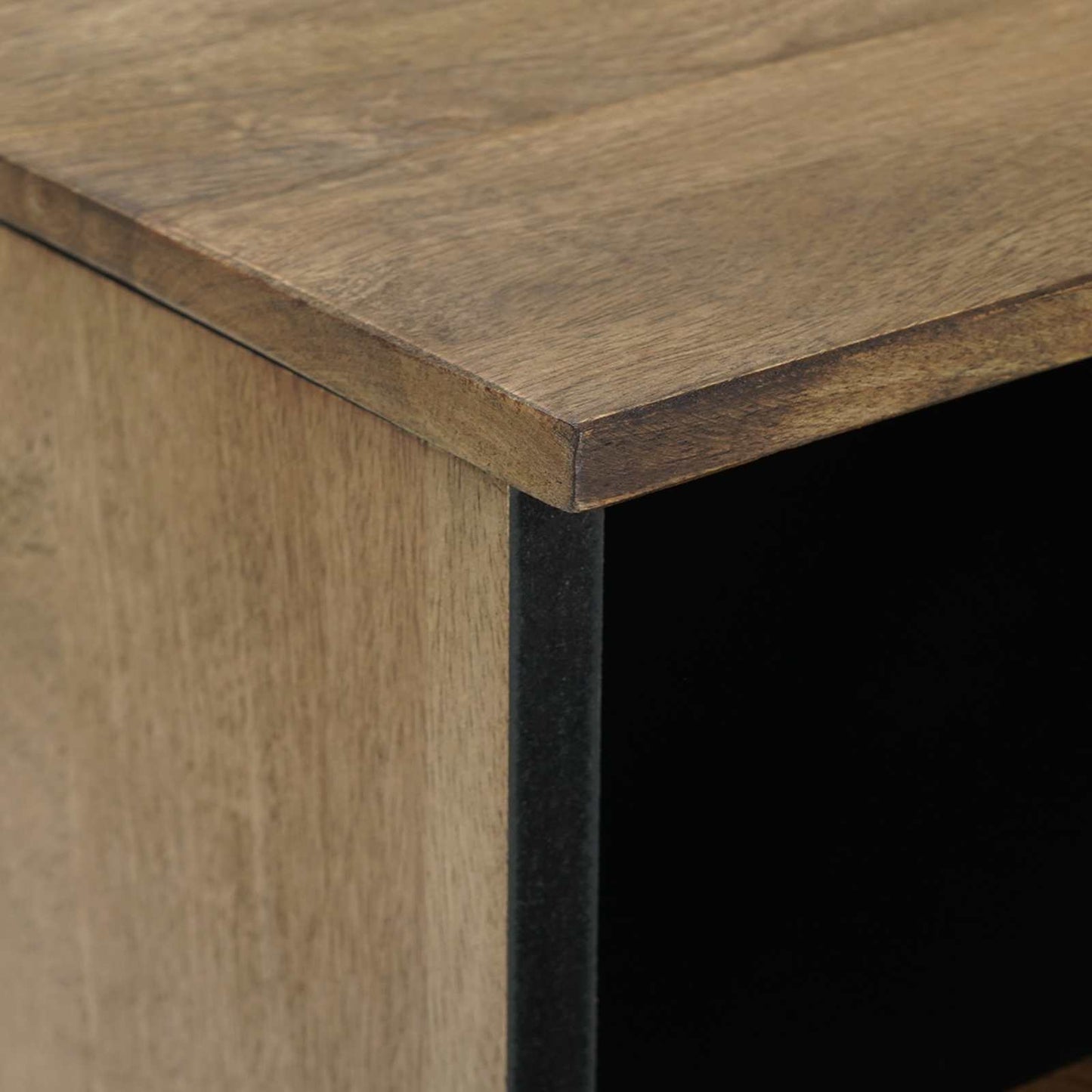 Mobile TV Marrone 70 x 33,5 x 46 cm Legno di mango massello | homemem39