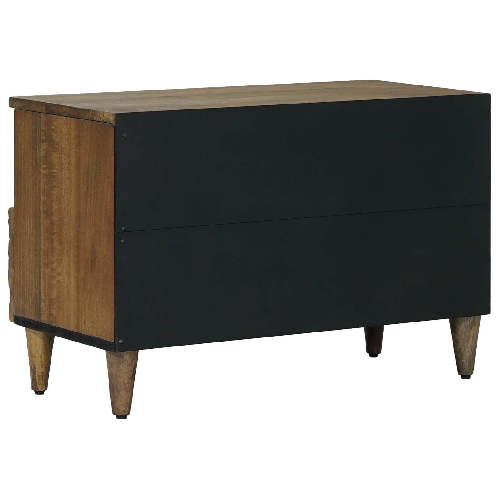 Mobile TV Marrone 70 x 33,5 x 46 cm Legno di mango massello | homemem39