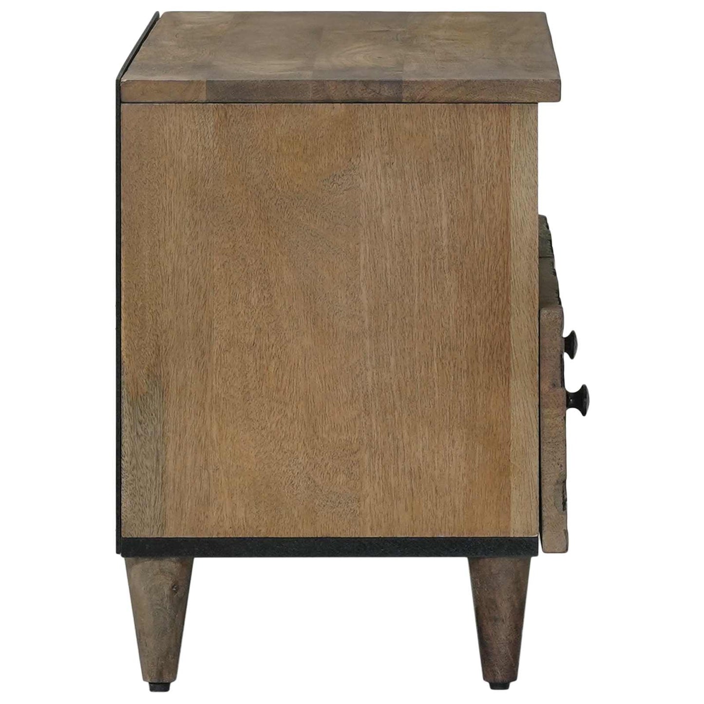 Mobile TV Marrone 70 x 33,5 x 46 cm Legno di mango massello