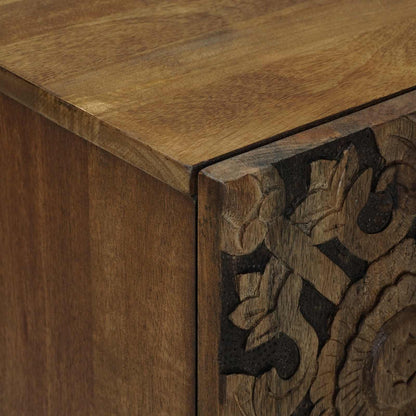 Credenza con Ripostiglio Marrone 60 x 33,5 x 75 cm