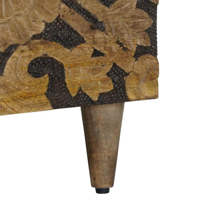 Tavolino da salotto Marrone 80 x 50 x 40 cm