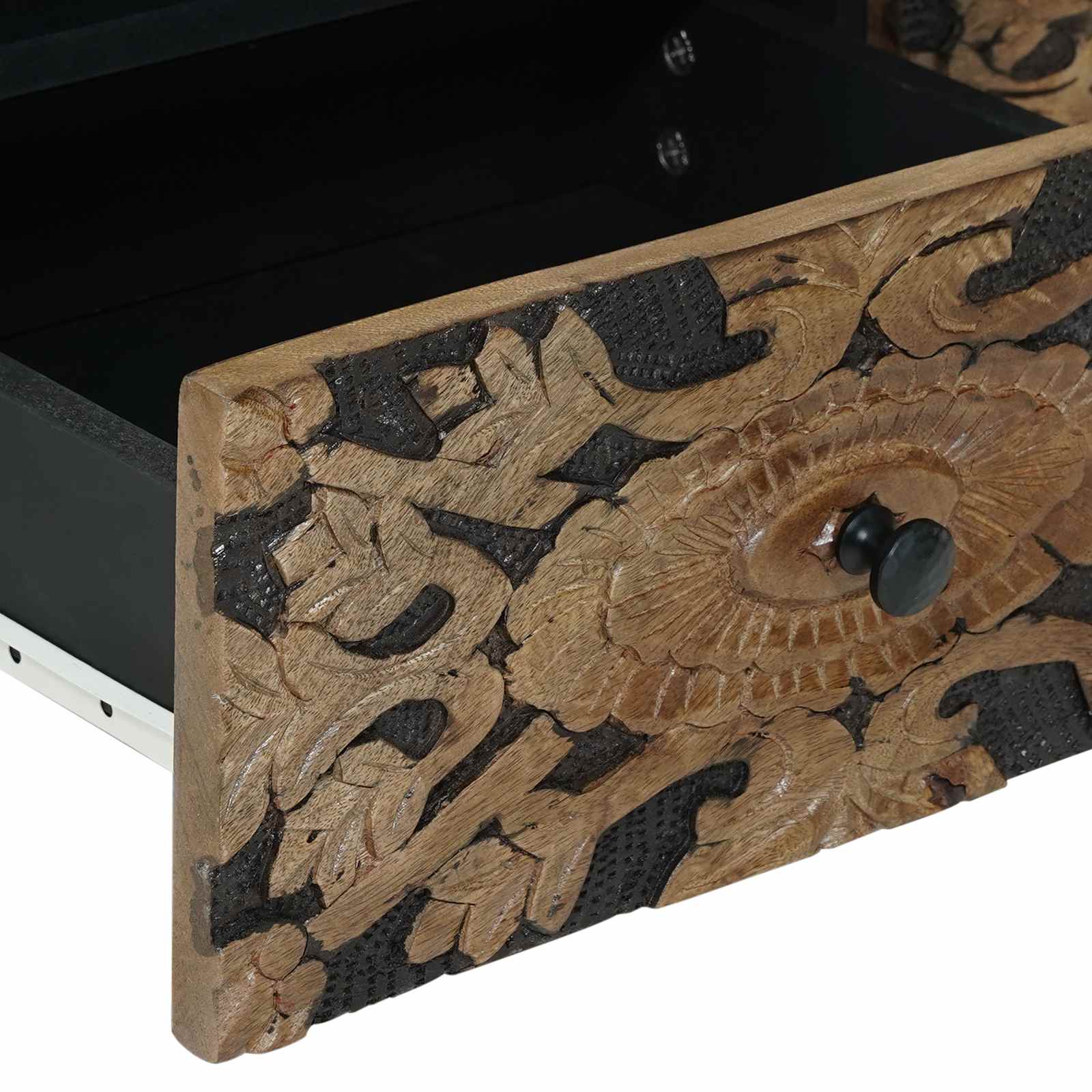 Tavolino da salotto con cassetto Marrone 80 x 54 x 40 cm | homemem39