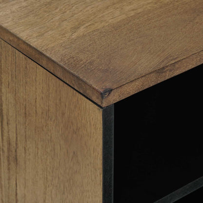 Mobile TV Marrone 80 x 31,5 x 46 cm Legno di mango massello | homemem39