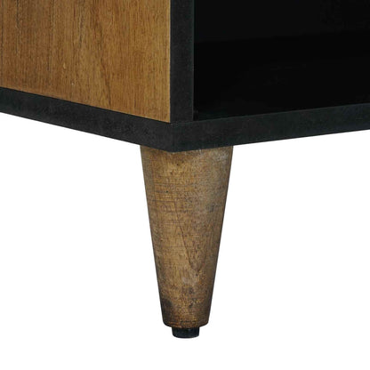 Mobile TV Marrone 80 x 31,5 x 46 cm Legno di mango massello | homemem39