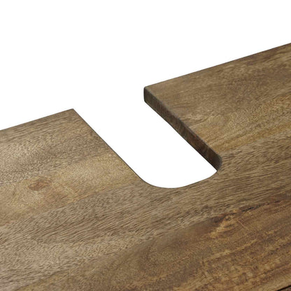 Armadio per Lavabo da Bagno con porta Marrone 62 x 33 x 58 cm | homemem39