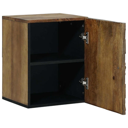 Mobile Appeso da Bagno con porta Marrone 38 x 33,5 x 48 cm | homemem39