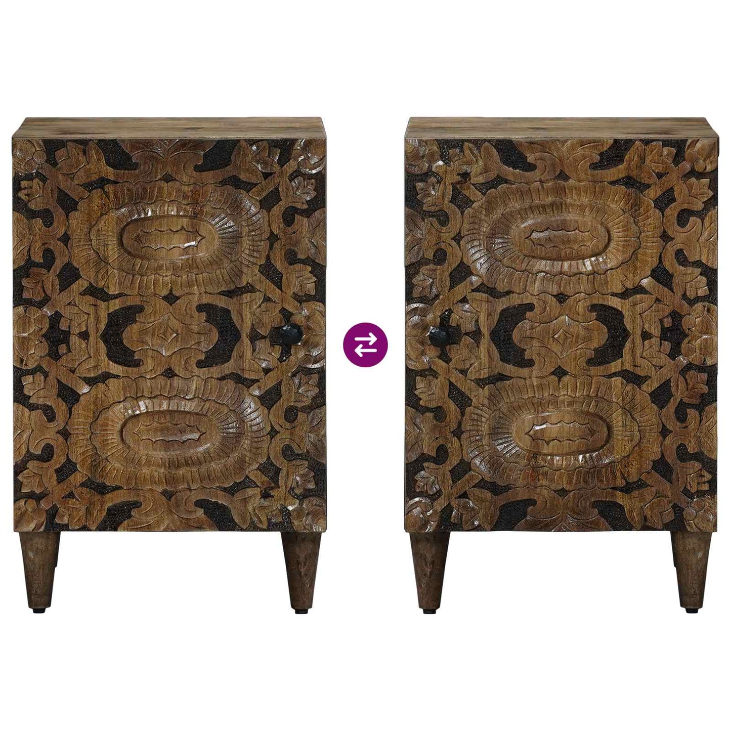 Mobile da Bagno con archiviazione Marrone 38 x 33,5 x 58 cm | homemem39