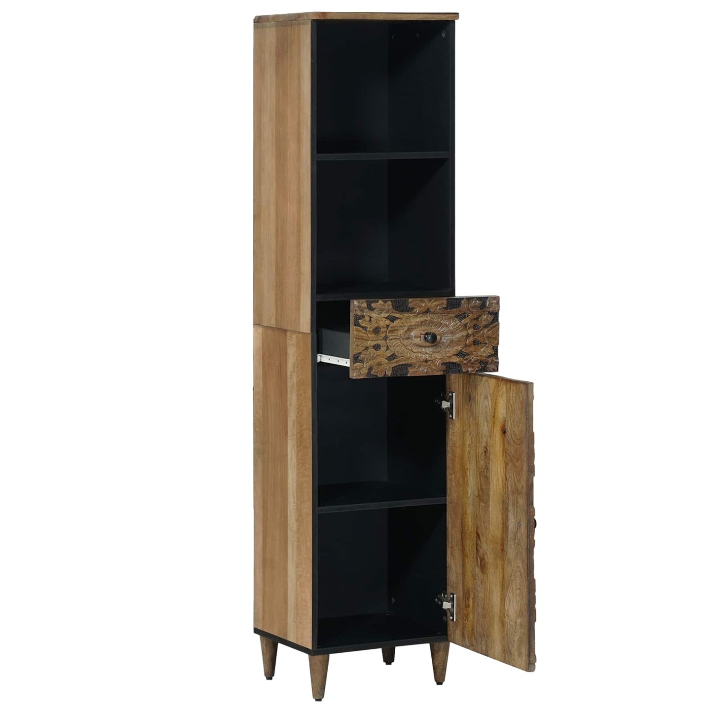 Mobile da Bagno con cassetto Marrone 38 x 33,5 x 160 cm | homemem39