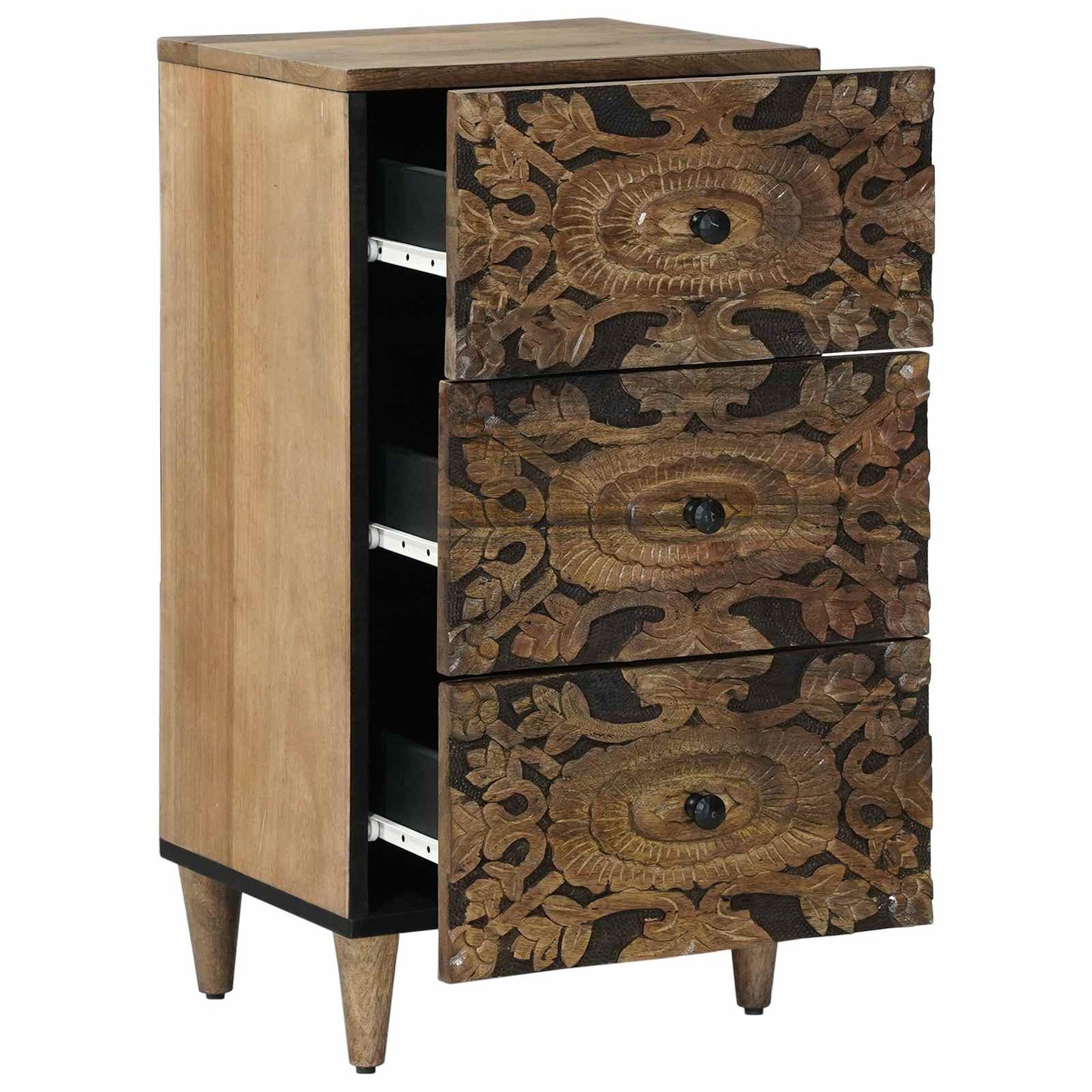 Credenza Marrone 40 x 33,5 x 75 cm Legno di mango massello