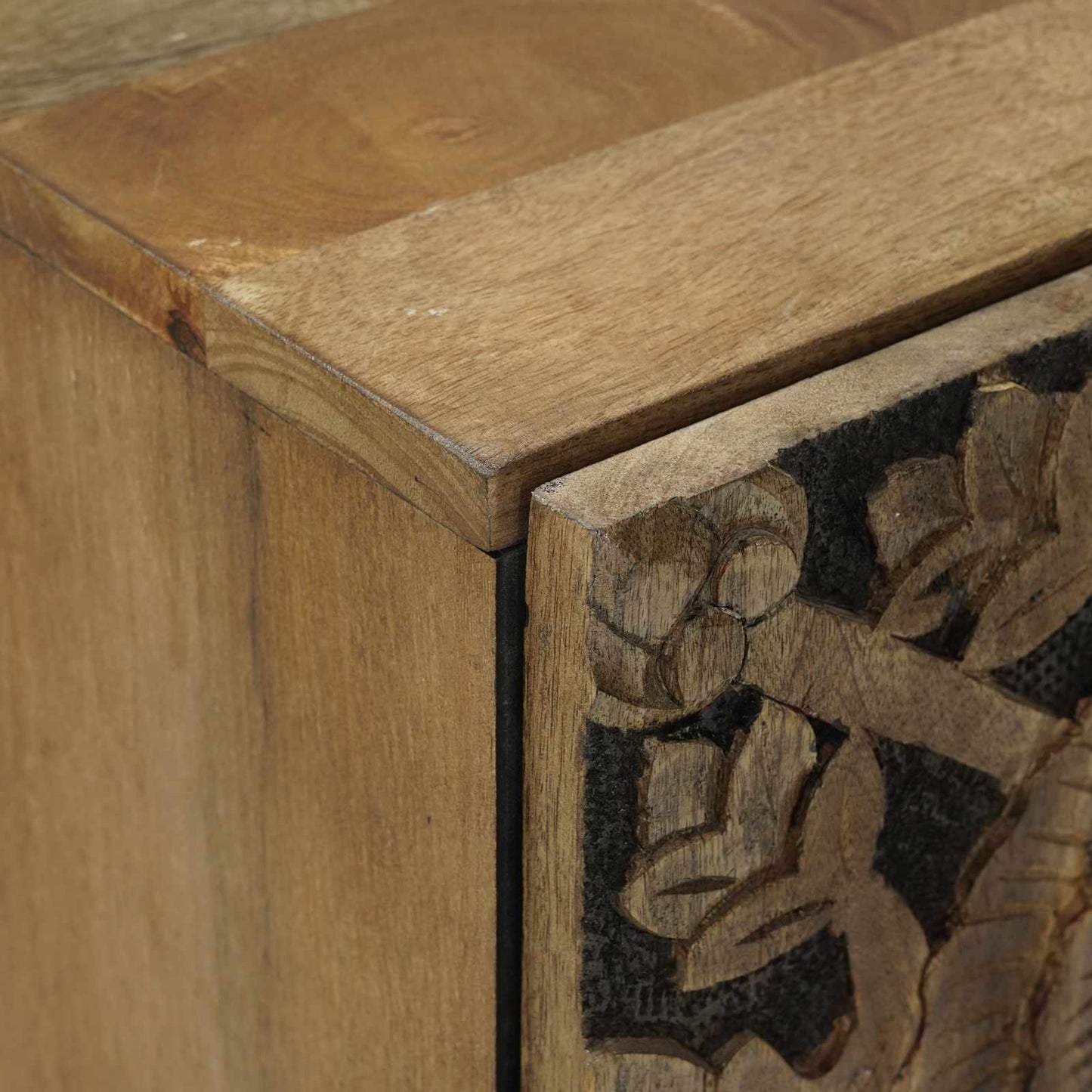 Credenza Marrone 40 x 33,5 x 75 cm Legno di mango massello | homemem39