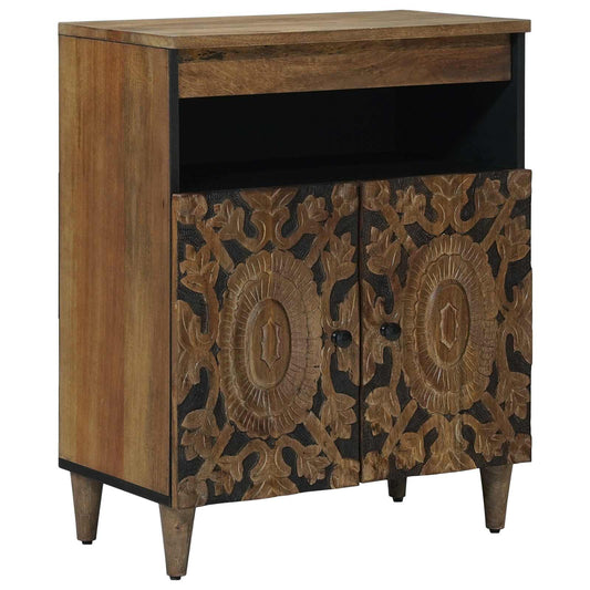 Credenza Marrone 60 x 33,5 x 75 cm Legno di mango massello | homemem39