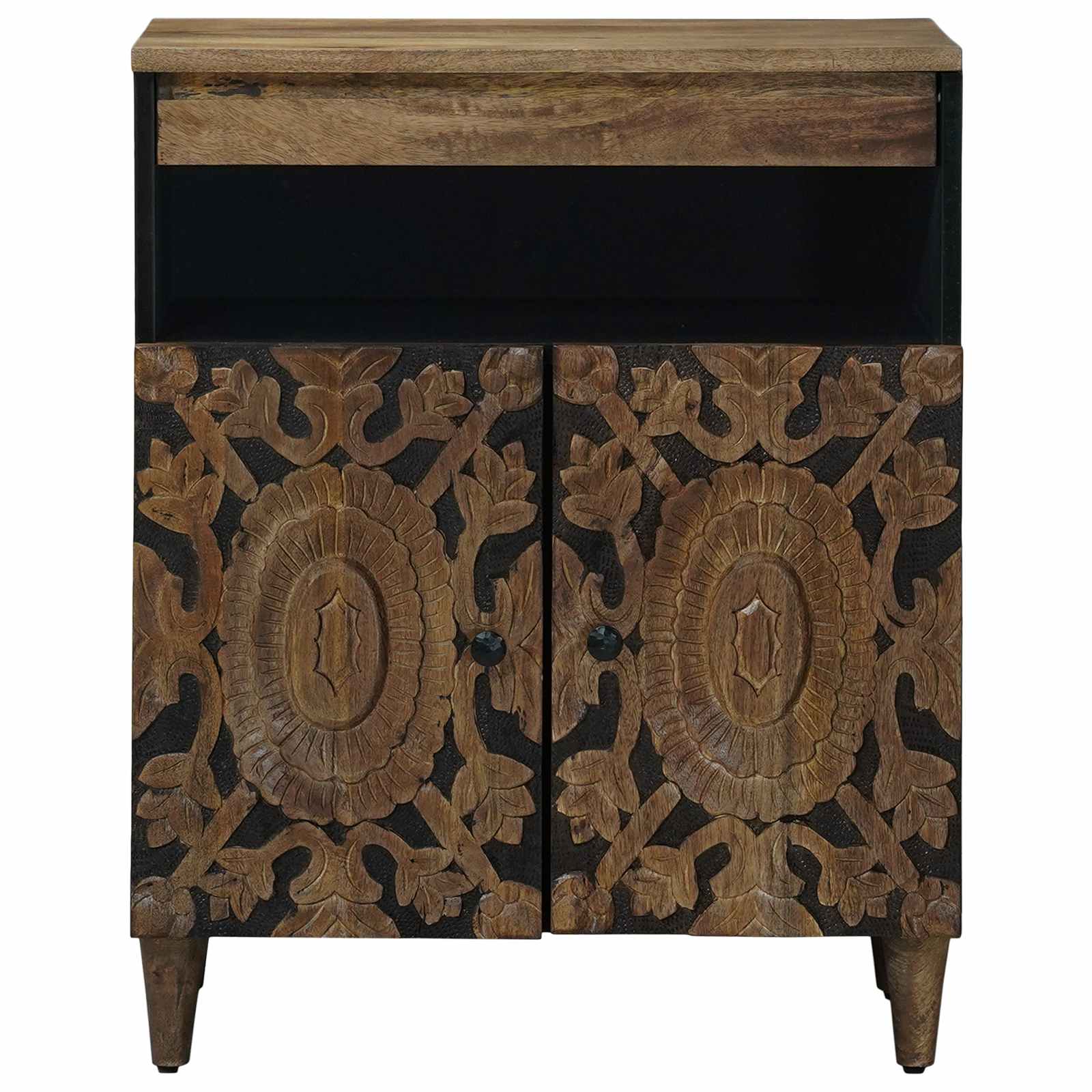 Credenza Marrone 60 x 33,5 x 75 cm Legno di mango massello | homemem39