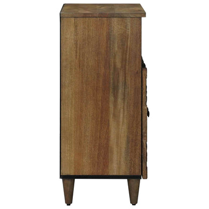 Credenza Marrone 60 x 33,5 x 75 cm Legno di mango massello | homemem39