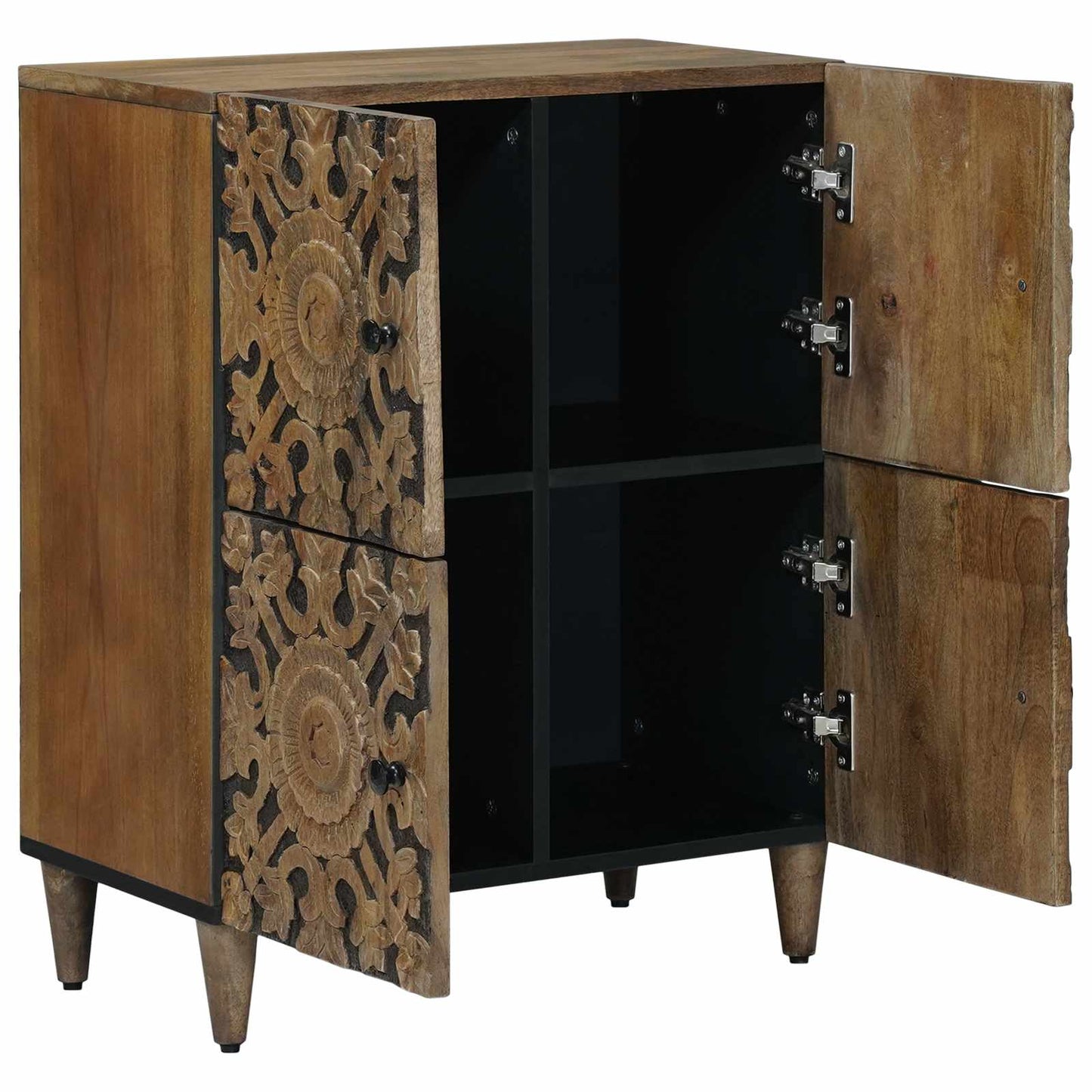 Credenza Marrone 60 x 33,5 x 75 cm Legno di mango massello | homemem39
