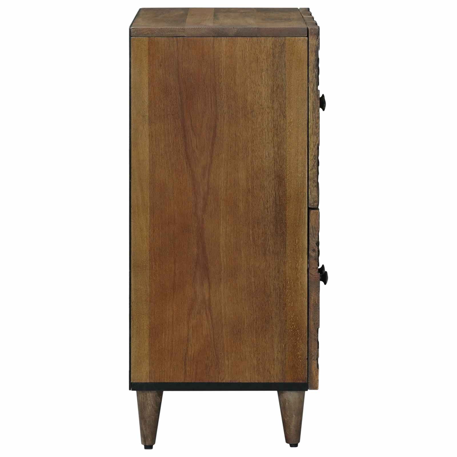 Credenza Marrone 60 x 33,5 x 75 cm Legno di mango massello | homemem39