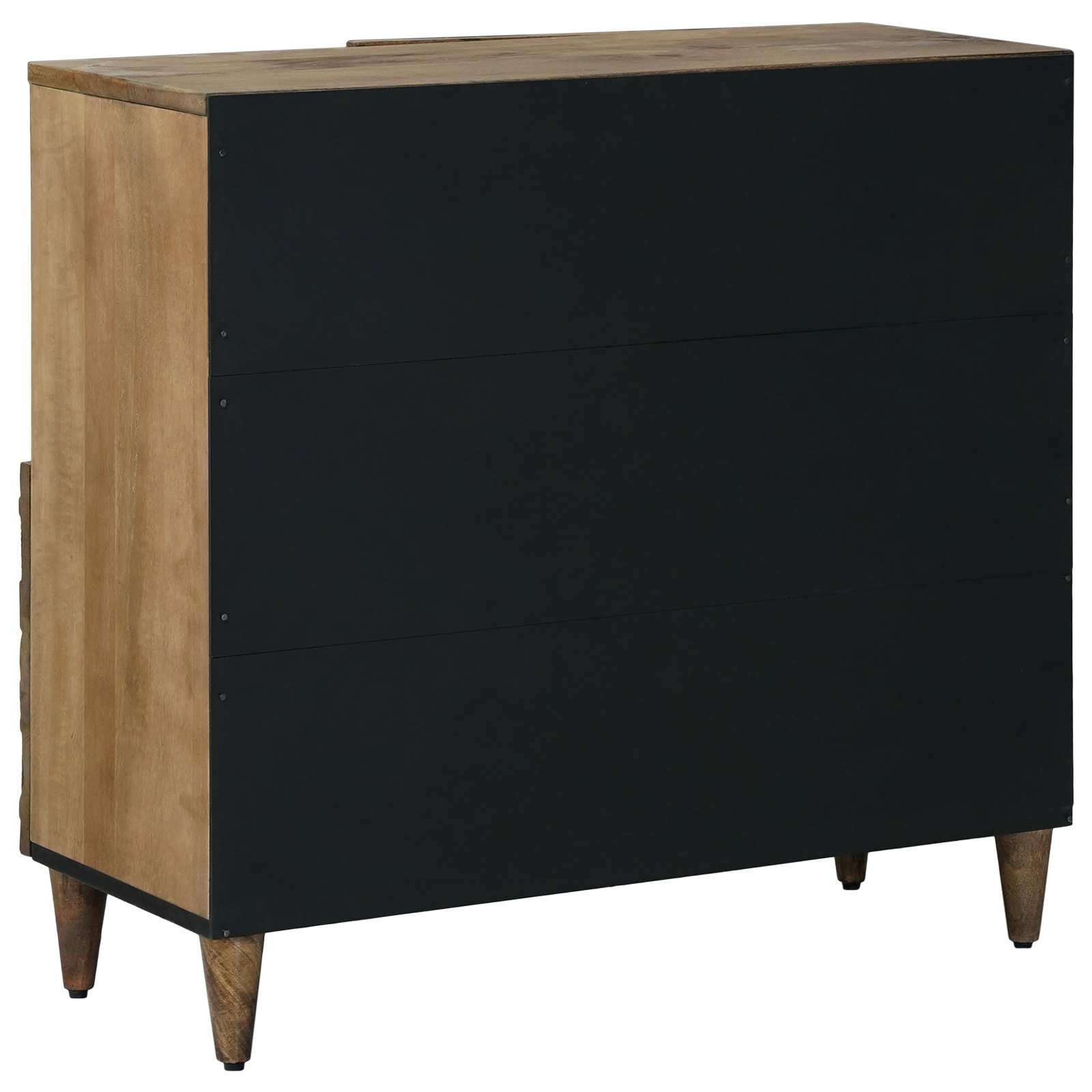 Credenza Marrone 80 x 33,5 x 75 cm Legno di mango massello | homemem39