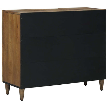 Credenza Marrone 90 x 33,5 x 75 cm Legno di mango massello | homemem39