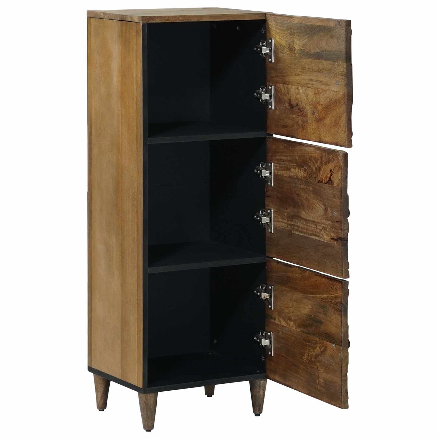 Mobile Alto Marrone 40 x 33,5 x 110 cm Legno di mango massello | homemem39