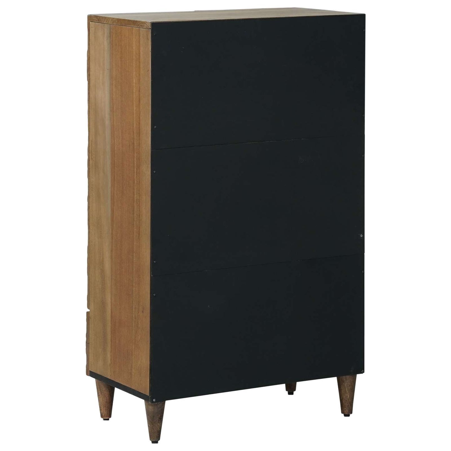 Mobile Alto Marrone 60 x 33,5 x 100 cm Legno di mango massello