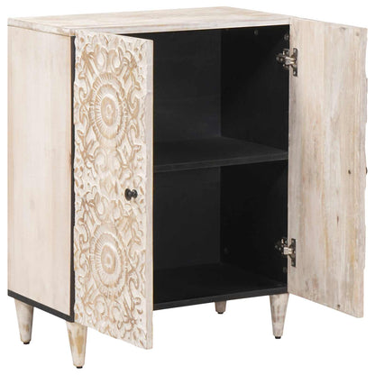 Credenza con Ripostiglio Bianco 60 x 33,5 x 75 cm | homemem39
