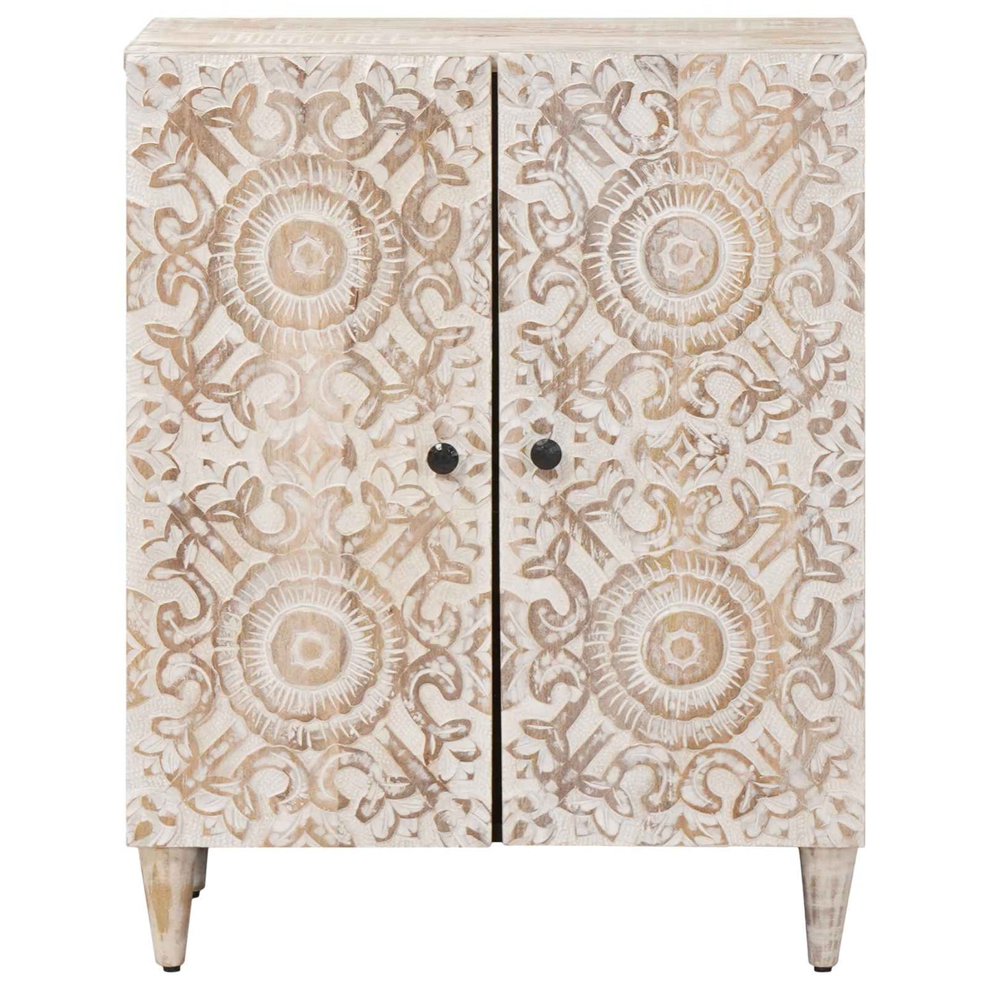 Credenza con Ripostiglio Bianco 60 x 33,5 x 75 cm | homemem39