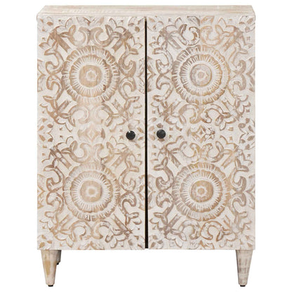 Credenza con Ripostiglio Bianco 60 x 33,5 x 75 cm | homemem39