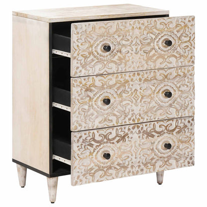 Credenza con Ripostiglio Bianco 60 x 33,5 x 75 cm | homemem39