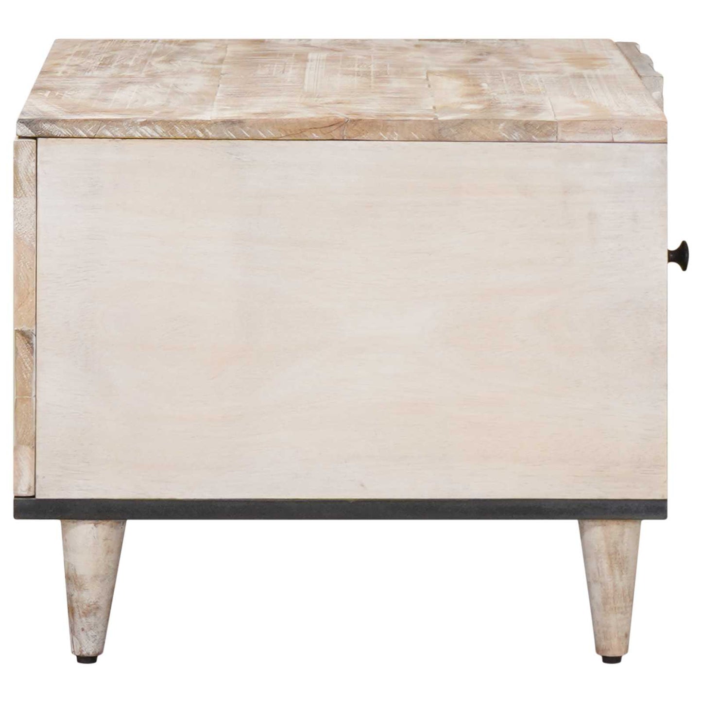 Tavolino da salotto Bianco 80 x 50 x 40 cm