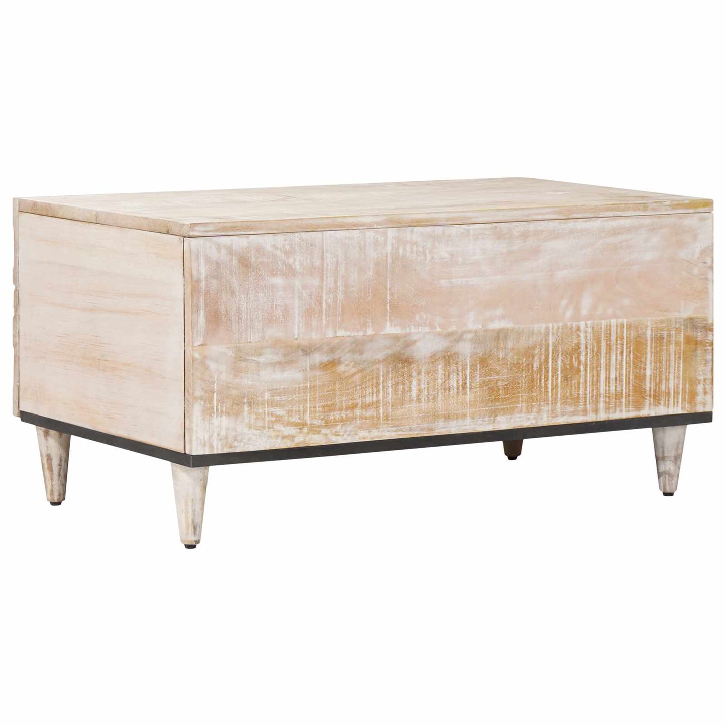 Tavolino da salotto Bianco 80 x 50 x 40 cm | homemem39
