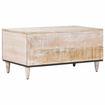 Tavolino da salotto Bianco 80 x 50 x 40 cm | homemem39