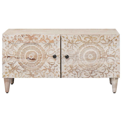 Tavolino da salotto Bianco 80 x 50 x 40 cm | homemem39