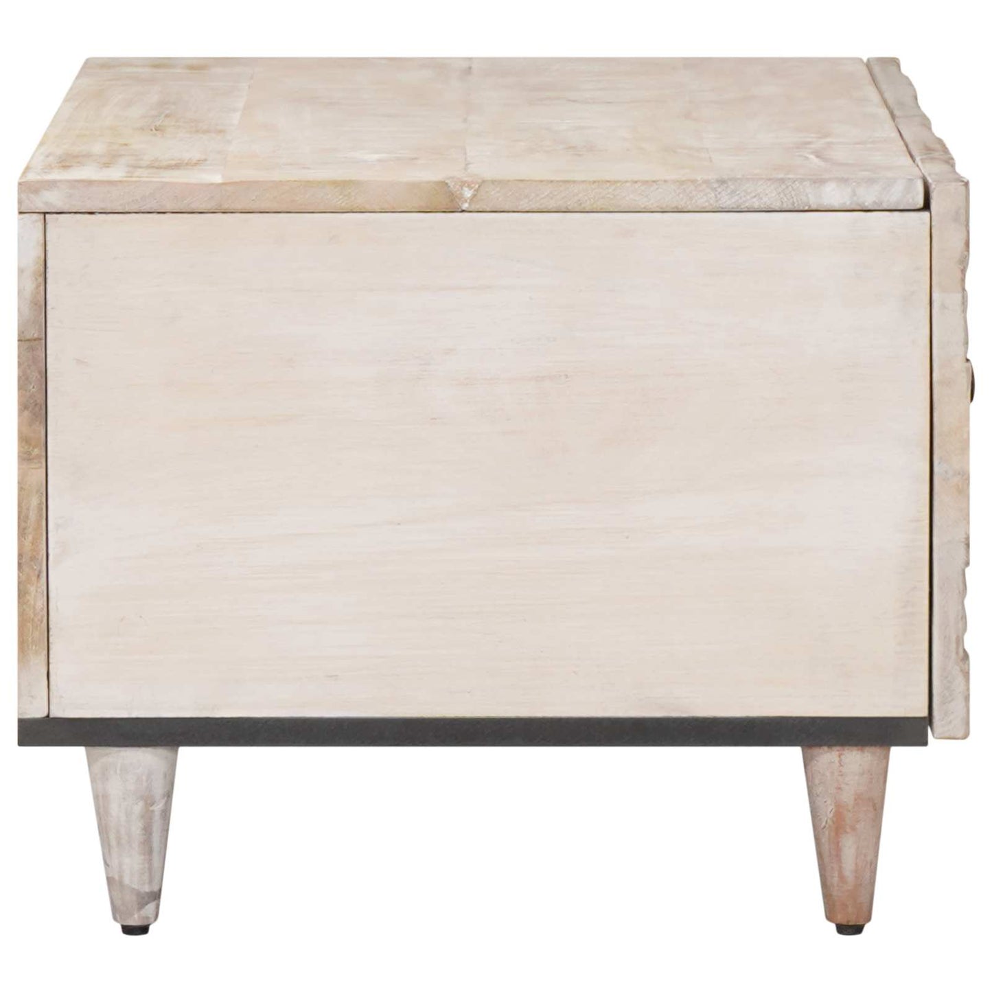 Tavolino da salotto Bianco 80 x 50 x 40 cm | homemem39