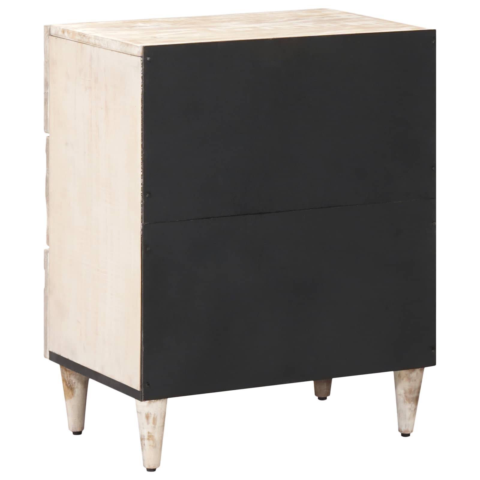 Mobiletto da Letto con cassetto Bianco 50 x 33 x 60 cm | homemem39